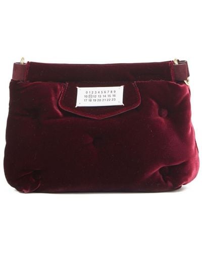 Maison Margiela Mini Glam Slam Red Carpet Crossbody Bag - Purple