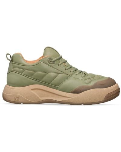 Ami Paris Ami Sn1509 Low-top Trainers - Green