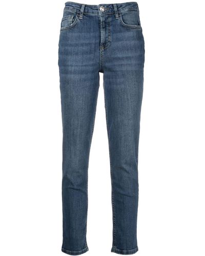 Liu Jo Jeans skinny con applicazione - Blu