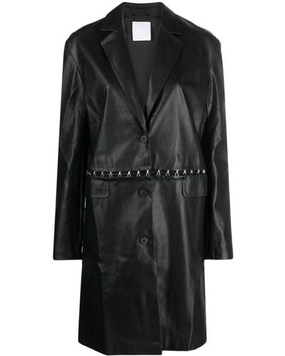 Paris Georgia Basics Faux-leather Jacket - Black