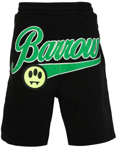 Barrow Logo-print Shorts - Green