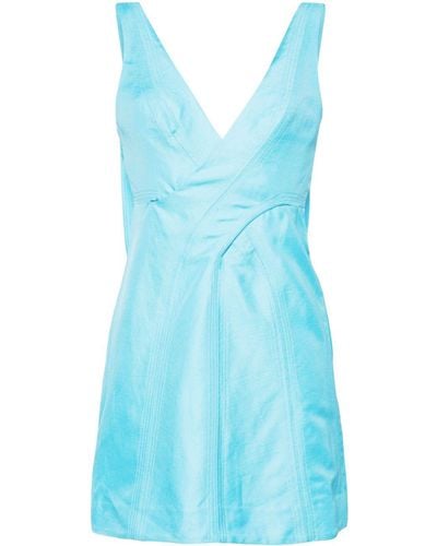 Acler Mardale Mini Dress - Blue