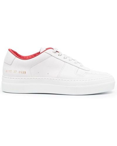 Common Projects Bball Leather Sneakers - White