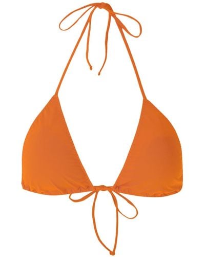 Clube Bossa Top bikini Aava a triangolo - Arancione