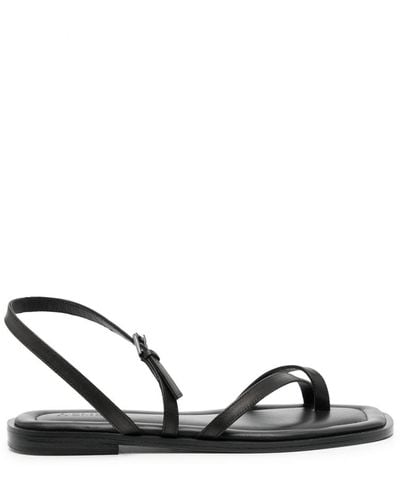 A.Emery Lucia Buckle-fastening Leather Sandals - Black