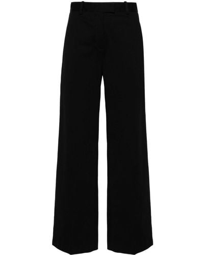 Circolo 1901 Pantalon droit en jersey - Noir