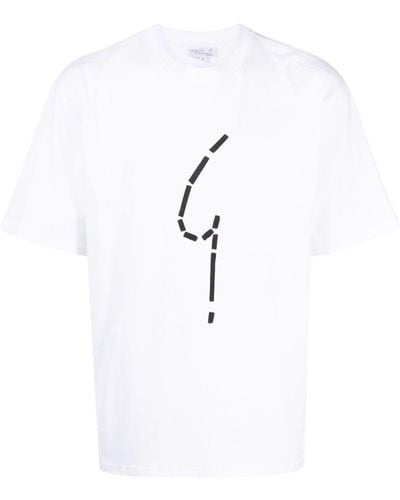 agnès b. Christof Cotton T-shirt - White