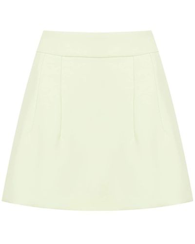 Olympiah High-waisted Miniskirt - Natural