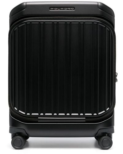 Piquadro Hardside Spinner Cabin Suitcase - Black