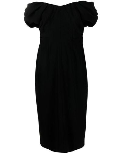 A.L.C. Nora Off-shoulder Dress - Black