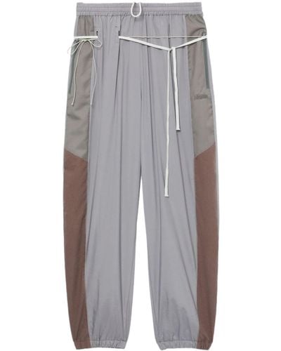 Magliano Pantalones de chándal con paneles - Gris