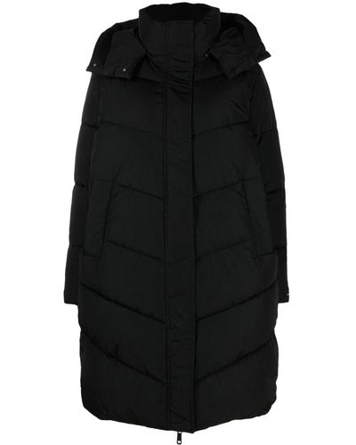 Calvin Klein オーバーサイズ パデッドコート - ブラック