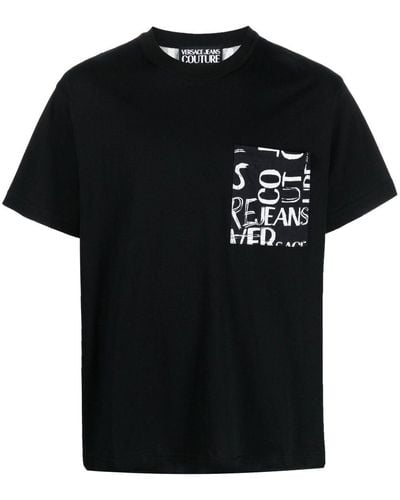 Versace Doodle Tシャツ - ブラック