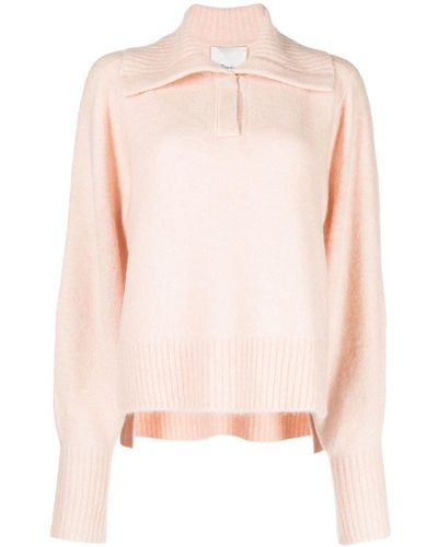 3.1 Phillip Lim Long-sleeve Knit Sweater - Pink