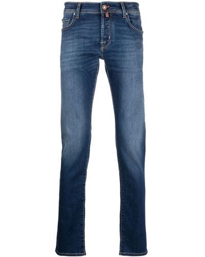 Jacob Cohen Light-wash Slim-fit Jeans - Blue