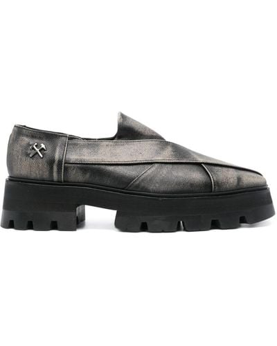 GmbH Chunky Chapal Loafers - Black