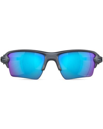Oakley Gafas de sol Flak 2.0 con montura rectangular - Azul