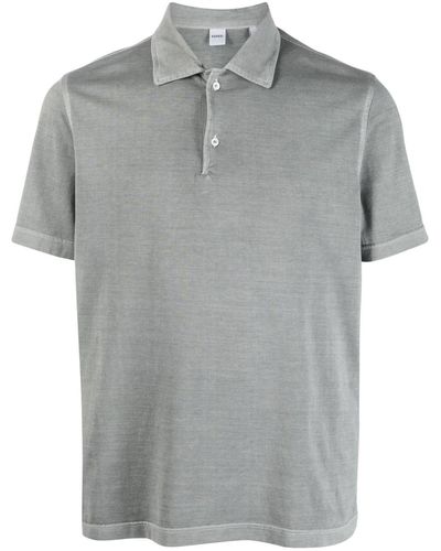 Aspesi Short-sleeved Polo Shirt - Gray