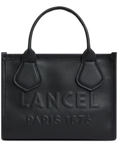 Lancel Small Jour De Leather Tote Bag - Black