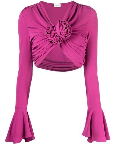 Magda Butrym Cropped Top - Roze