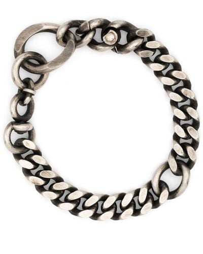 Werkstatt:münchen Bracelet à design en chaîne - Noir