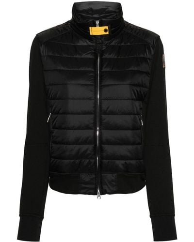 Parajumpers Rosy panelled-design jacket - Schwarz