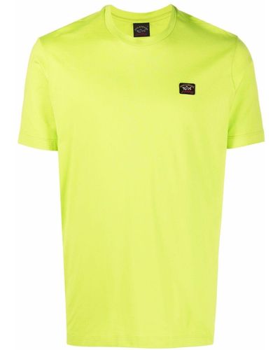 Paul & Shark ロゴ Tシャツ - グリーン