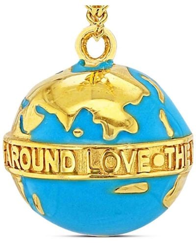 True Rocks Globe Pendant Necklace - Blue