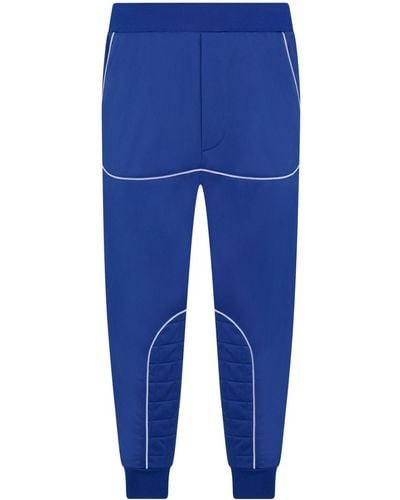 DSquared² Panelled Tapered Track Pants - Blue