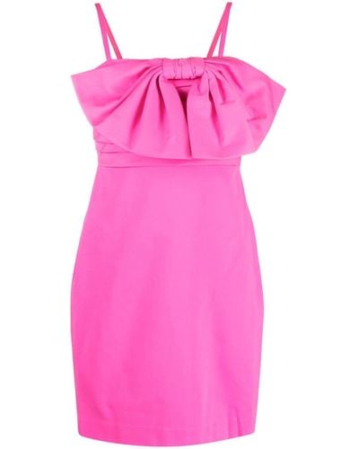 Kate Spade Bow Sleeveless Minidress - Pink