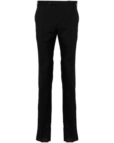 Incotex Tapered Tailored Trousers - Black