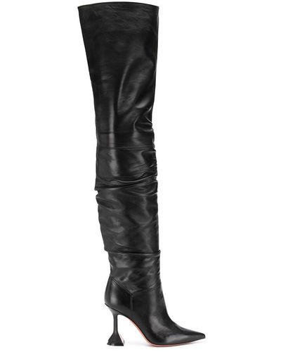 AMINA MUADDI Olivia Over-the-knee-boots - Black