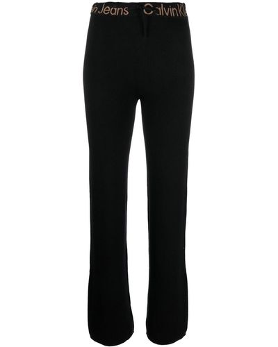 Calvin Klein ロゴ ジョガーパンツ - ブラック