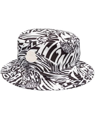 Moncler Logo-print Bucket Hat - White
