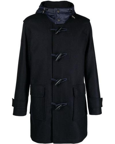 BOSS Duffle-coat en laine - Noir