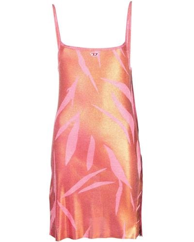 DIESEL Mini-jurk Met Print - Roze