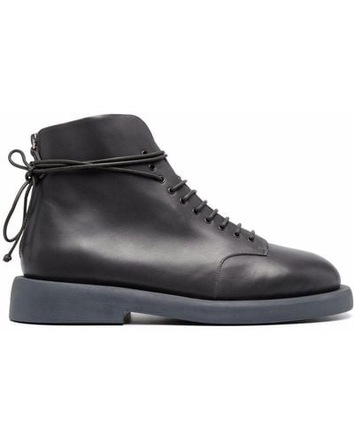 Marsèll Gommello Lace-up Ankle Boots - Gray