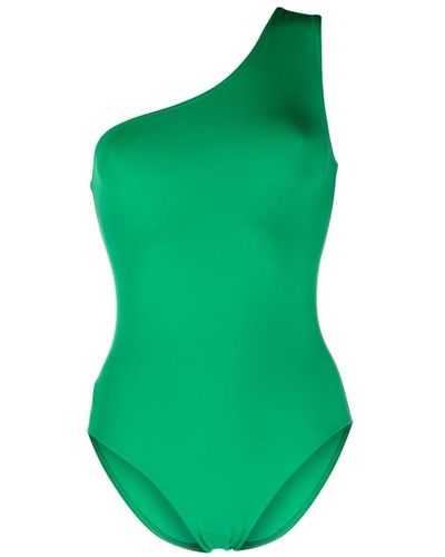 Eres One-Shoulder-Badeanzug - Grün