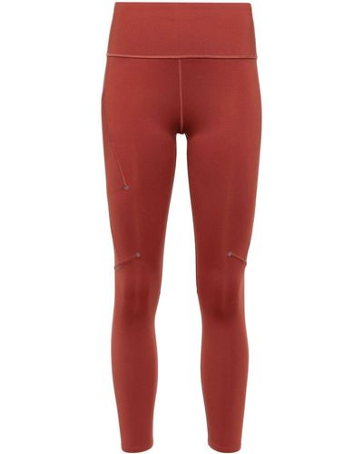 On Shoes Legging Performance Tights 7 | 8 - Rouge