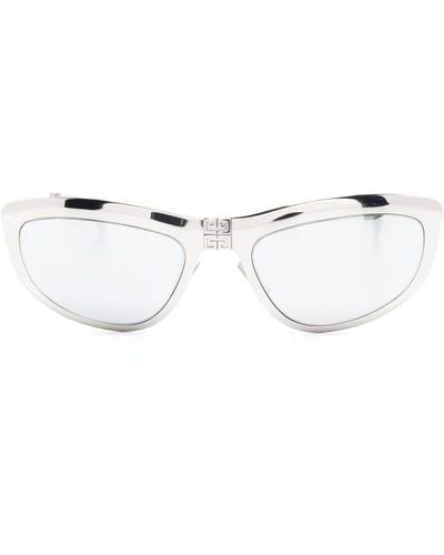 Givenchy 4g-motif Foldable Sunglasses - Natural