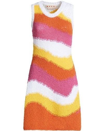 Marni Sleeveless Knitted Dress - Multicolour