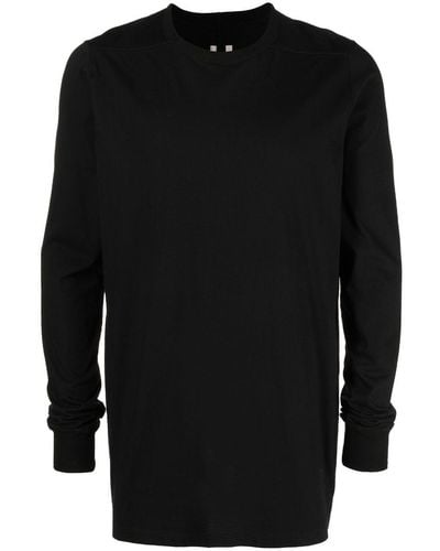 Rick Owens Sweatshirt aus Bio-Baumwolle - Schwarz