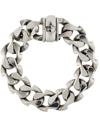 Emanuele Bicocchi Cuban Chain Bracelet - Metallic