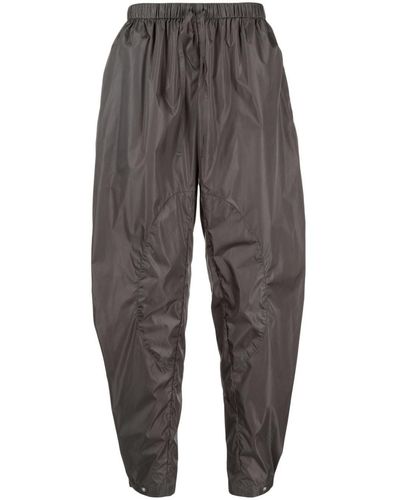 Alexander Wang Tapered Wide-leg Trousers - Grey