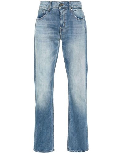7 For All Mankind ロゴパッチ ジーンズ - ブルー