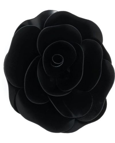 Philosophy Di Lorenzo Serafini ^ broche con aplique floral - Negro