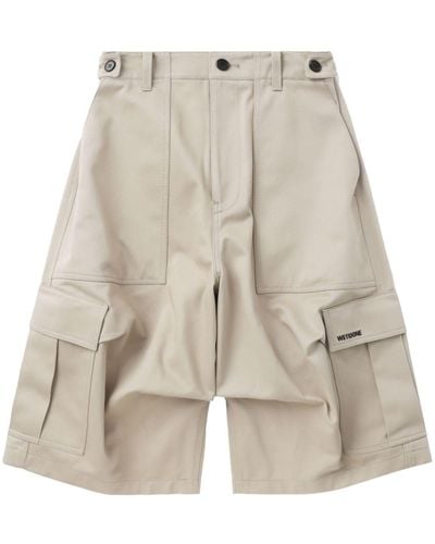 we11done Pantalones cortos tipo cargo - Neutro