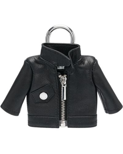 Karl Lagerfeld Biker Jacket Key Chain - Black