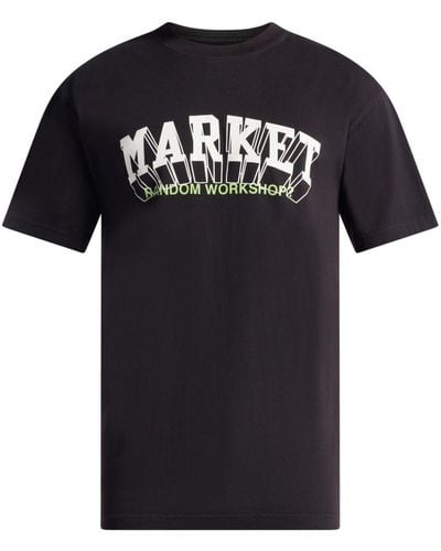 Market Super Tシャツ - ブラック