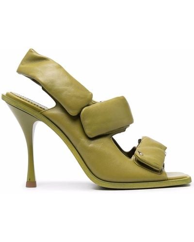 DSquared² Padded Touch-strap Sandals - Green
